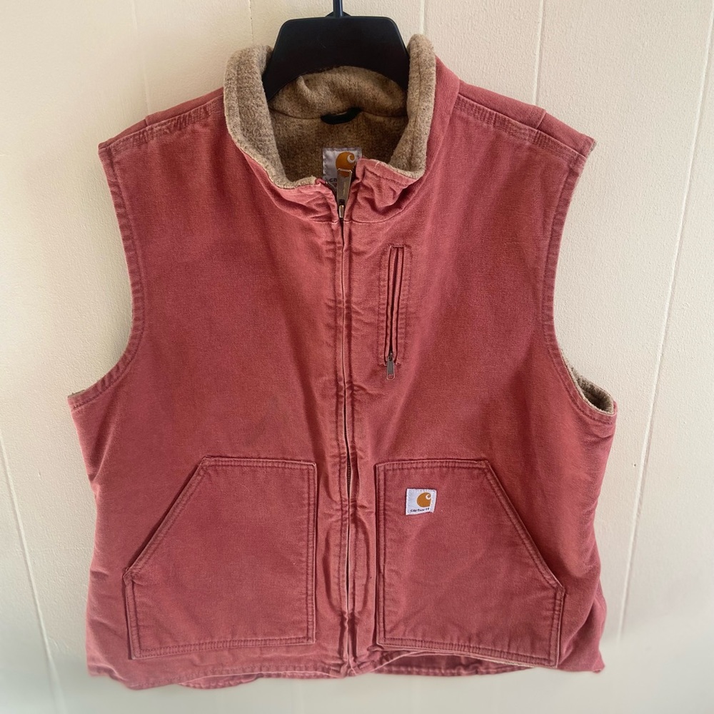 Red Carhartt vest XL
